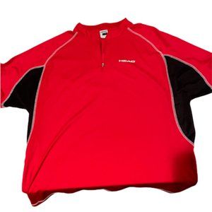 HEAD 3/4 Zip Tennis Shirt